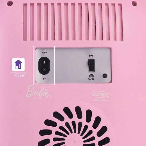Barbie Pink Mini Fridge - Picture 8 of 8